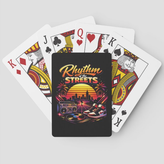 Baraja De Cartas Ritmo de las Calles (Reverso)