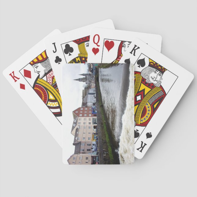 Baraja De Cartas River Lee, Cork City (Reverso)
