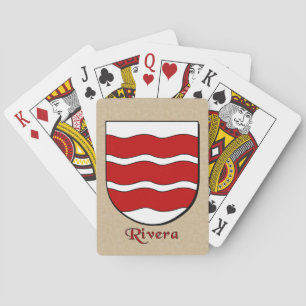 Baraja De Cartas Rivera Heraldic Shield