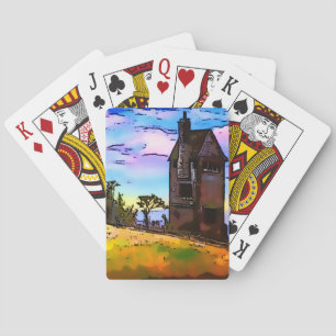 Baraja De Cartas Rivington Pigeon Tower Leverhulmes Garden Horwich