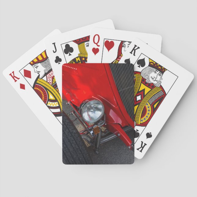 Baraja De Cartas Roadster de los años 30 (Reverso)