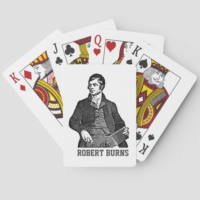 Baraja De Cartas Robert Burns (Reverso)