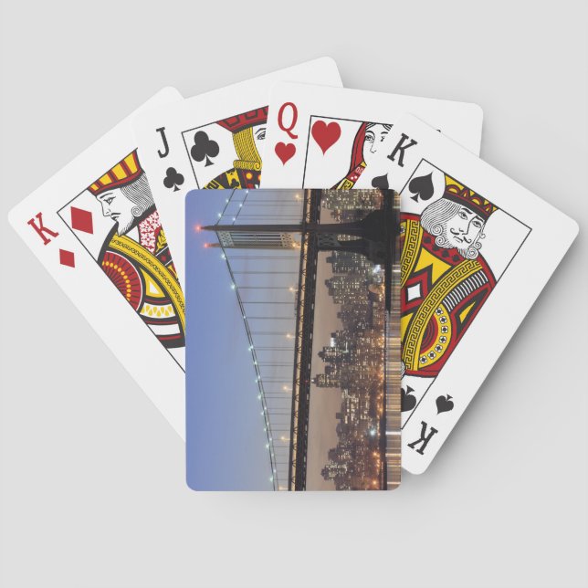 Baraja De Cartas Roberto F. Kennedy Bridge (Reverso)