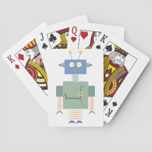 Baraja De Cartas Robot