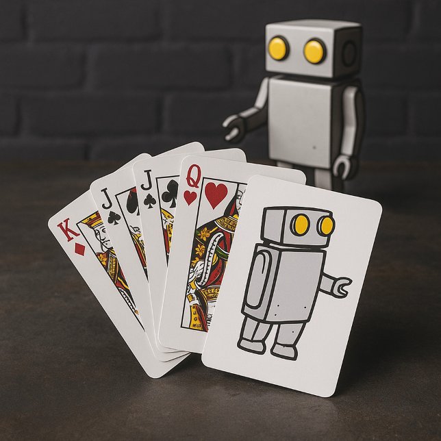 Baraja De Cartas Robot básico (Subido por el creador)