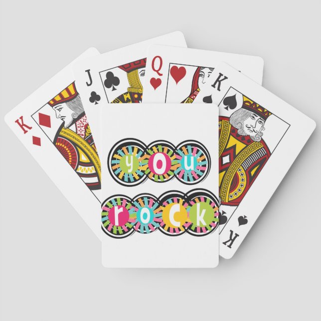 Baraja De Cartas Rock (Reverso)