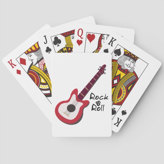 Baraja De Cartas Rock and Roll (Reverso)