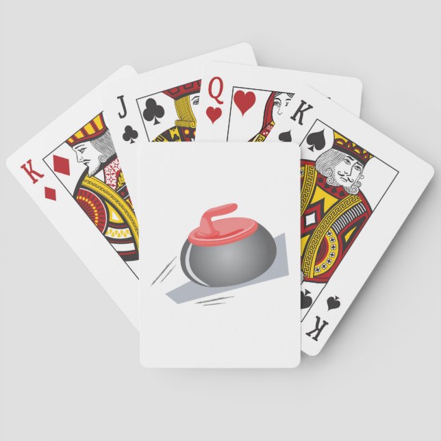 Baraja De Cartas Rock curling (Reverso)