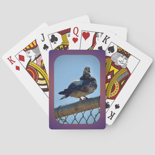 Baraja De Cartas Rock Pigeon (Reverso)
