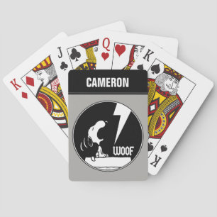 Baraja De Cartas Rock Tees   Tarjetas de reproducción Snoopy Howlin