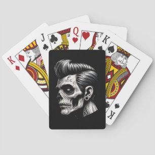 Baraja De Cartas Rockabilly Zombie Vibes