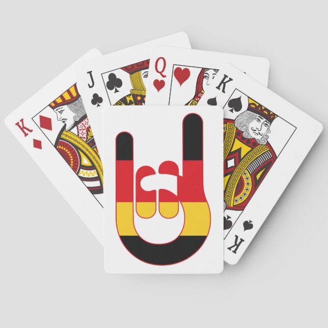 BARAJA DE CARTAS ROCKERUM ROCKER ROCKERO ALEMANIA (Reverso)