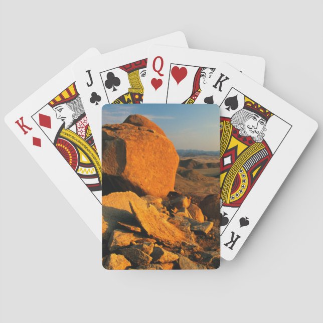 Baraja De Cartas Rocoso Y Valle Del Desierto, Richtersveld (Reverso)