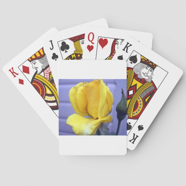 Baraja De Cartas Rodeador amarillo (Reverso)