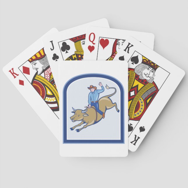 Baraja De Cartas Rodeo Cowboy (Reverso)