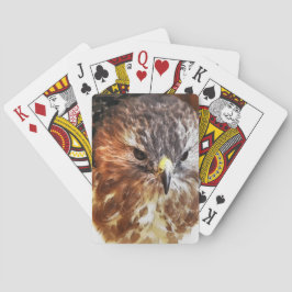 BARAJA DE CARTAS ROJO TAILED HAWK