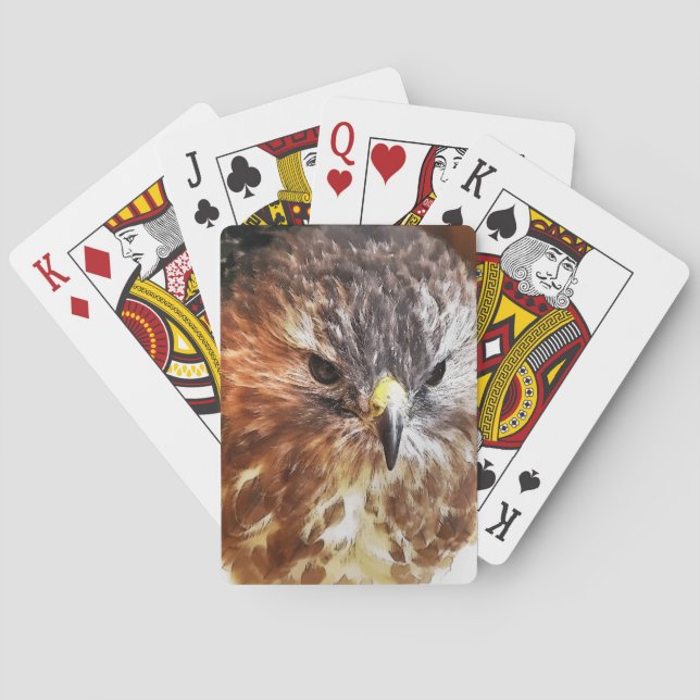 BARAJA DE CARTAS ROJO TAILED HAWK (Reverso)