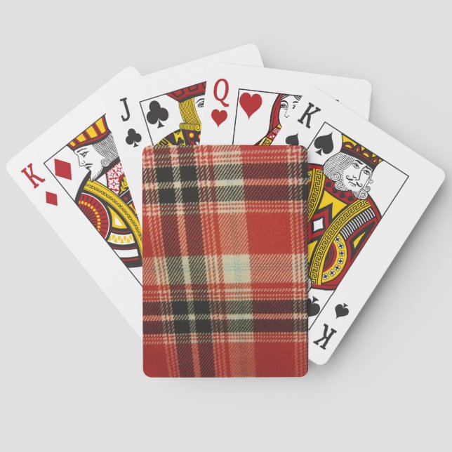 Baraja De Cartas Rojo y negro (Reverso)