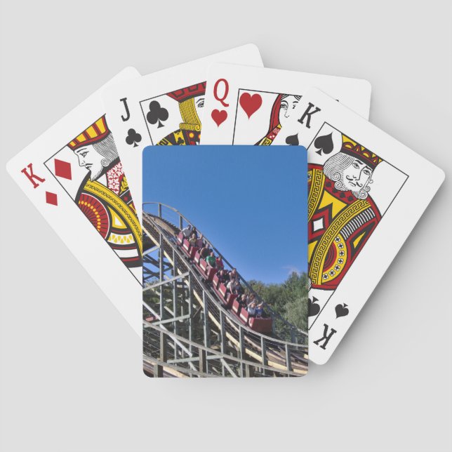 Baraja De Cartas Roller Coaster (Reverso)