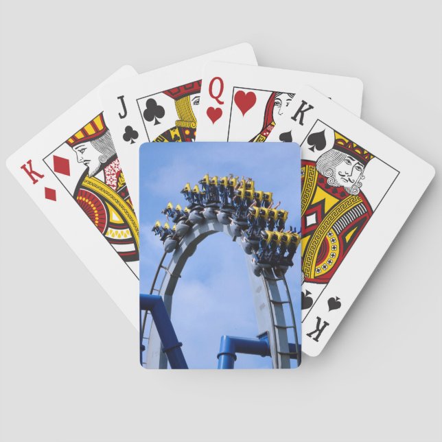Baraja De Cartas Roller coaster (Reverso)
