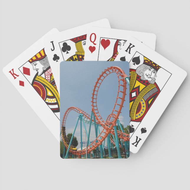 Baraja De Cartas Rollercoaster (Reverso)