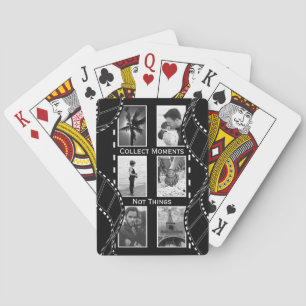 Baraja De Cartas Rollo de película en blanco y negro Foto personali