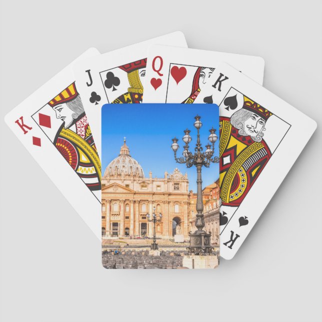 Baraja De Cartas Roma del Vaticano (Reverso)
