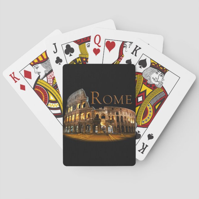 Baraja De Cartas Roma: El Coliseo (Reverso)