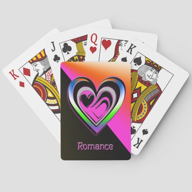 Baraja De Cartas Romance (Reverso)