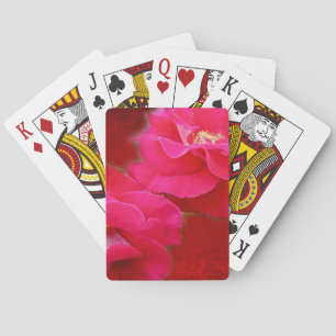 Baraja De Cartas Romance y rosas rojas