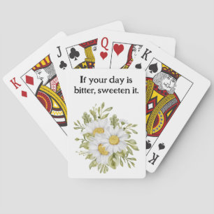 Baraja De Cartas Romantic flowers cottage style garden