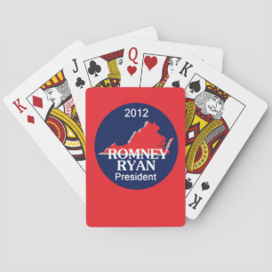 Baraja De Cartas Romney Ryan VIRGINIA