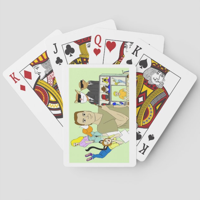 Baraja De Cartas Rompecabezas (Reverso)