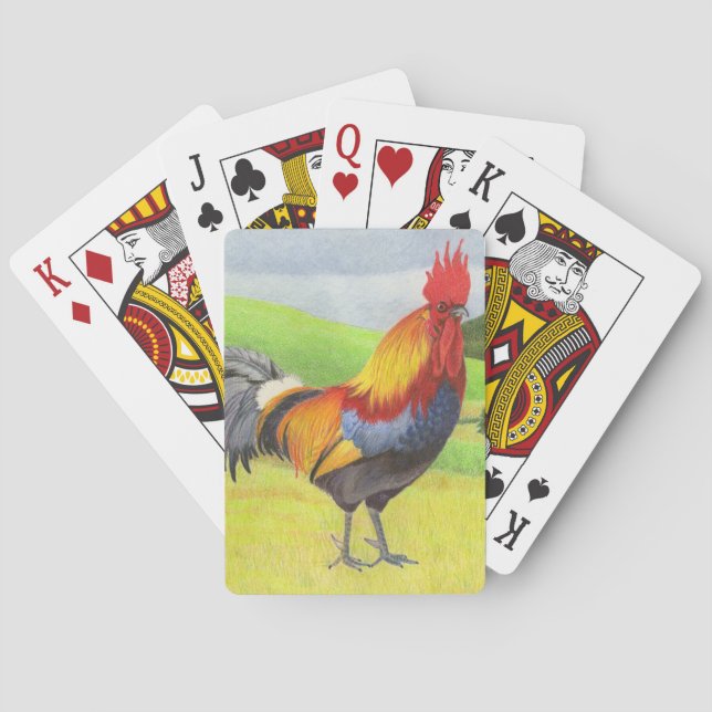 Baraja De Cartas Rooster (Reverso)