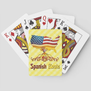 Baraja De Cartas Roots españoles americanos