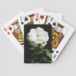 Baraja De Cartas Rosa blanco bonito