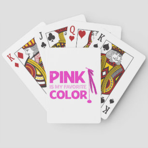 Baraja De Cartas Rosa es mi color favorito