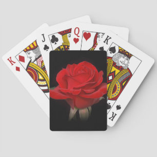 Baraja De Cartas Rosa Roja