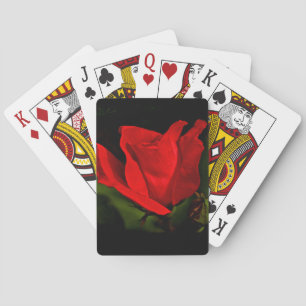 Baraja De Cartas Rosa Roja - Pasión Oscura