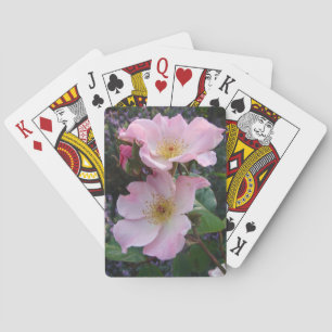 Baraja De Cartas Rosa Rosa Wild Flor floral Día de la Madre de Mamá