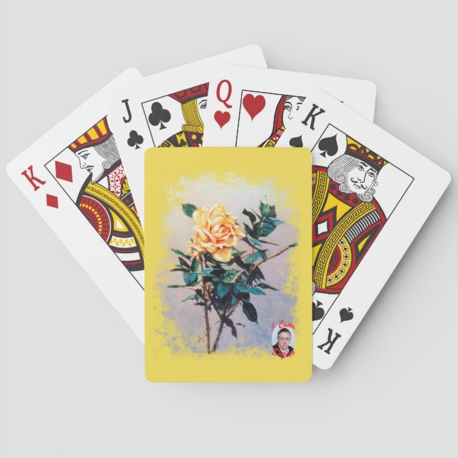 Baraja De Cartas Rosa/Rose (Reverso)