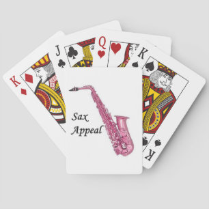 Baraja De Cartas Rosa Sax