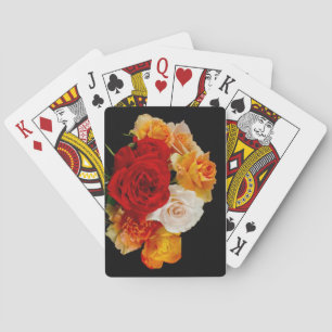 Baraja De Cartas Rose Bouquet