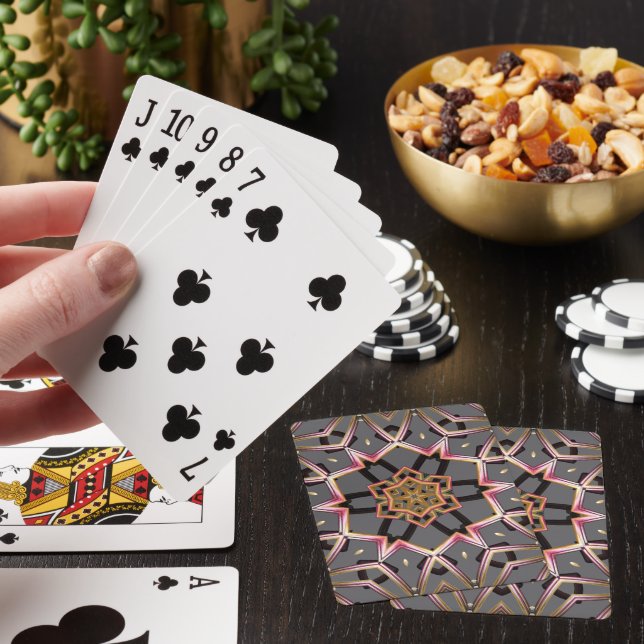Baraja De Cartas Roseta Dorada (In Situ)