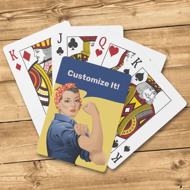 Baraja De Cartas Rosie the Riveter (Subido por el creador)