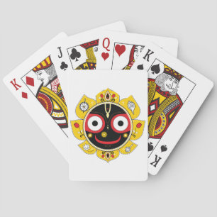 Baraja De Cartas Rostro del Señor Jagannath Deidad Hindú Espiritual
