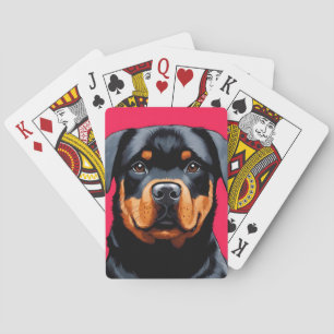 Baraja De Cartas Rottweiler