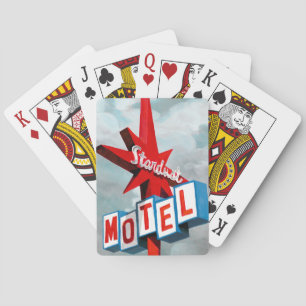 Baraja De Cartas Rótulo Stardust Motel