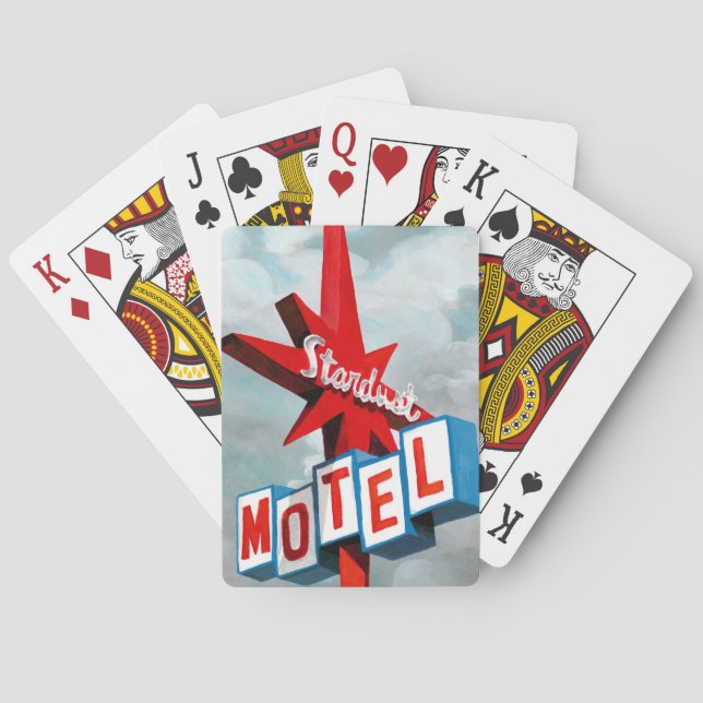 Baraja De Cartas Rótulo Stardust Motel (Reverso)