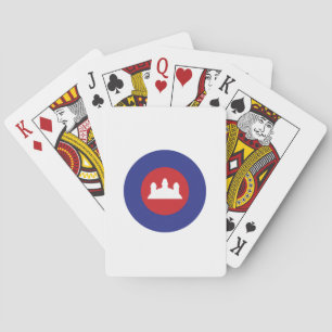 Baraja De Cartas Roundel de Camboya